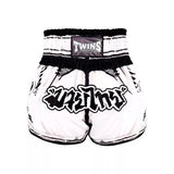 Twins Spirit TBS-COMIC-T MUAY THAI MMA BOXING Shorts S-XXL White