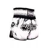 Twins Spirit TBS-COMIC-T MUAY THAI MMA BOXING Shorts S-XXL White