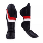 TOP KING INNOVATION TKSGIN MUAY THAI BOXING MMA SHIN GUARD PROTECTOR  M-XL Black