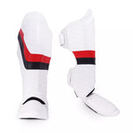 TOP KING INNOVATION TKSGIN MUAY THAI BOXING MMA SHIN GUARD PROTECTOR M-XL White