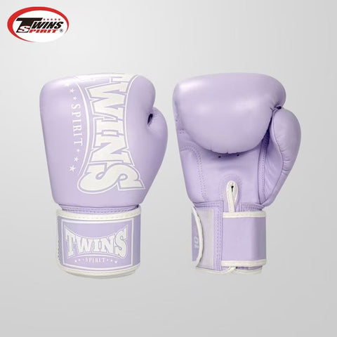 TWINS SPIRIT MUAY THAI BOXING GLOVES 8-14 oz BGVL4P Purple