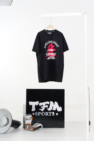 TFM MUAY THAI BOXING The Fight Master T-SHIRT S-XXXL