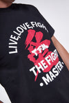 TFM MUAY THAI BOXING The Fight Master T-SHIRT S-XXXL