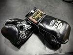 TFM RL6 HANDMADE PROFESSIONAL COMPETITIONS BOXING GLOVES 12 oz Black