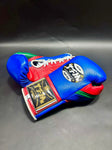 TFM RL5 HANDMADE PROFESSIONAL BOXING GLOVES 10 oz Blue Red Green