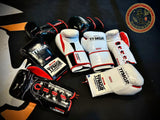TFMGR HANDMADE PROFESSIONAL BOXING GLOVES 8-16 oz Microfiber Velcro 2 Colours