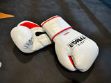 TFMGR HANDMADE PROFESSIONAL BOXING GLOVES 8-16 oz Microfiber Velcro 2 Colours