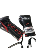 TFMGR HANDMADE PROFESSIONAL BOXING GLOVES 8-16 oz Microfiber Lace Up 2 Colours