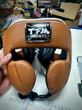 TFM HG1 HANDMADE CUSTOM MADE PROFESSIONAL BOXING SPARRING HEADGUARD Titanium Core Matrix