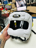 TFM RL5 HANDGEFERTIGTE, MASSGESCHNEIDERTE PROFESSIONELLE WETTBEWERBS-BOXHANDSCHUHE MIT SCHNÜRUNG 8-16 oz 