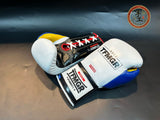 TFMGR HANDMADE PROFESSIONAL LACE UP BOXING GLOVES 14 oz Cowhide Leather