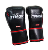 TFMGR HANDMADE PROFESSIONAL BOXING GLOVES 8-16 oz Microfiber Velcro 2 Colours