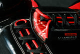 TFMGR HANDMADE PROFESSIONAL BOXING GLOVES 8-16 oz Microfiber Lace Up 2 Colours