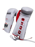 TFMGR HANDMADE PROFESSIONAL BOXING GLOVES 8-16 oz Microfiber Lace Up 2 Colours