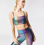 Carbon38 Luminous Bandeau Yoga Sports Training Women Tights Leggings Size XS-L