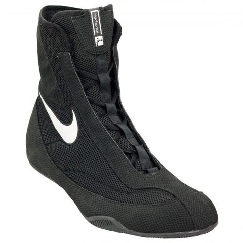 CLEARENCE NIKE MACHOMAI PROFESSIONAL BOXING SHOES BOXING BOOTS US 9 Black