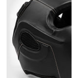 VENUM IMPACT EVO SPARRING HEADGEAR HEAD GUARD PROTECTOR SIZE FREE Black