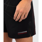 Venum-05525-100 Tactical XT MMA Fight Shorts Size S/M Black Fire Red