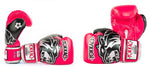 YOKKAO ORIGINAL BOXING GLOVES GOLD 8-16 oz Fuchsia