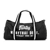 FAIRTEX BAG9 BARREL TRAINING GYM SPORTS BAG Black 52 x 21 x 21 cm