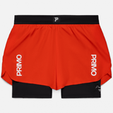 Primo E.S.C. (Elite Strikers Club) Compression Shorts S-XXL Tangerine