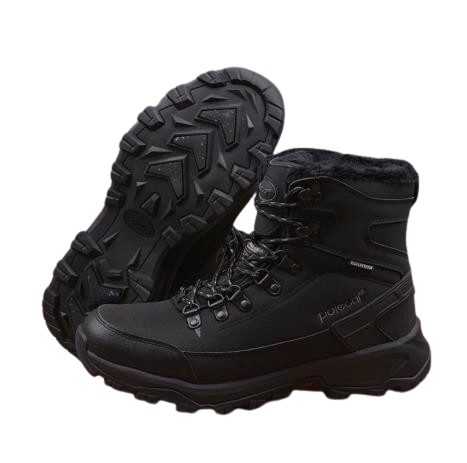 CLEARANCE SALES POLECAT OUTDOOR 400G 3M thinsulate WATERRPOOF WINTER SNOW BOOTS Eur 40-46 Black