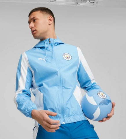 Men's Manchester City FC Pre-Match Woven Anthem Jacket 2023/24 Size XS