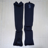 VENUM-0480-114 KONTACT ELASTIC MUAY THAI BOXING MMA SHIN GUARD PROTECTOR Baumwolle Größe Freie Schwarz Schwarz