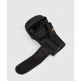 VENUM-05756-109 Serpenti MMA SPARRING GLOVES Size M Black Silver Gold