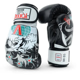 YOKKAO 90s MUAY THAI BOXING GLOVES 8-16 oz Black