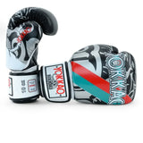 YOKKAO 90s MUAY THAI BOXING GLOVES 8-16 oz Black