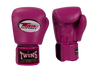 Twins Spirit BGVL3 MUAY THAI BOXING GLOVES Leather 8-16 oz Dark Pink