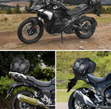 KEMIMOTO 40L Waterproof Motorcycle Tail Bag 500D PVC Black