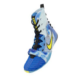 NIKE HYPERKO 3 PROFESSIONAL BOXING SHOES BOOTS US 10.5 Blue Sonic Yellow