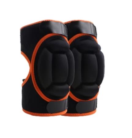 Extreme Sports Ski Snow Boarding Skate Protective Elbow Pads Support Child & Adult Size Available XS-L Black Orange (OS005)