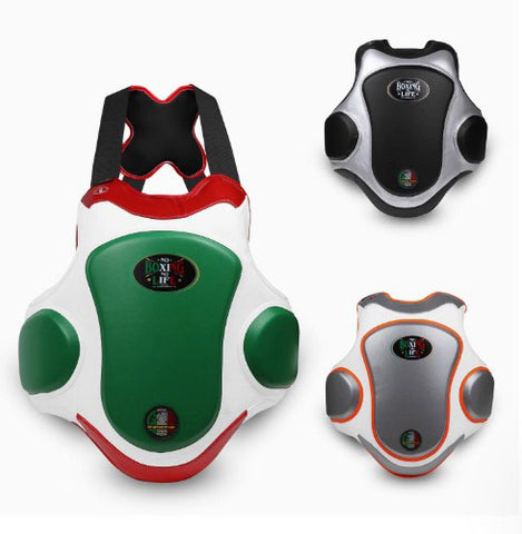NO BOXING NO LIFE SPARRING BODY PROTECTOR Size Free 3 Colours