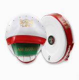 NO BOXING NO LIFE I am Boxing Deluxe MUAY THAI BOXING MMA PUNCHING FOCUS MITTS PADS 2 Colours