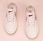 FEIYUE sneakers canvas shoes board shoes trend shoes Size 35-44 Unisex Youth Adult Beige Red