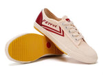 FEIYUE sneakers canvas shoes board shoes trend shoes Size 35-44 Unisex Youth Adult Beige Red