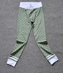 Sarah's Day White Fox Yoga Sports Training Women Tights Leggings Size XS