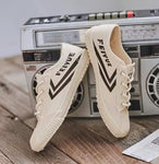 FEIYUE dritte Ausgabe Sneakers Canvasschuhe Boardschuhe Trendschuhe 8108 Größe 35-45 Unisex Jugend Erwachsene Schwarz 