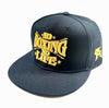 NO BOXING NO LIFE BOXING Unisex Hat - Free Size Black Gold