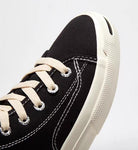 FEIYUE Classic Skate Sports Street Fashion Training Shoes Sneakers Mid Top Size 34-44 Unisex Youth Adult Black