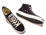 FEIYUE Classic Skate Sports Street Fashion Training Shoes Sneakers Mid Top Size 34-44 Unisex Youth Adult Black