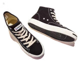 FEIYUE Classic Skate Sports Street Fashion Training Shoes Sneakers Mid Top Size 34-44 Unisex Youth Adult Black