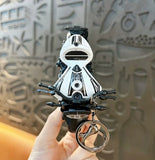 Miniature Sports Cruiser Motorcycle Pull-Back Toys Keychain Gifts 4 Colours