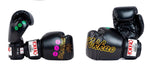 YOKKAO MUAY THAI BOXING GLOVES 8-16 oz Black