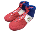 CLEARANCE SALES SPARTAN COMBAT DAKE WRESTLING SHOES BOOTS EUR 46-49.5 Red White Blue