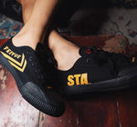 STA x FEIYUE Collaboration Canvas Shoes Sneakers Size 34-46 Unisex Youth Adult 2 Colours