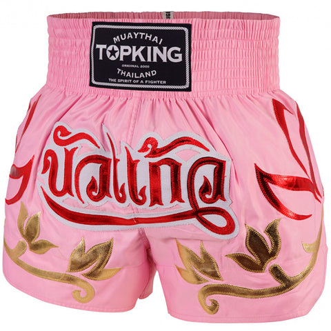 Top King TKTBS-209 Muay Thai Boxing Shorts S-XL Pink
